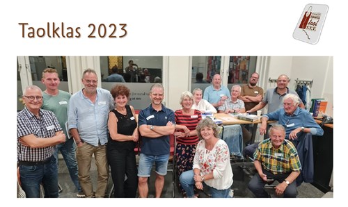 Groepsfoto van de Taolklas 2023